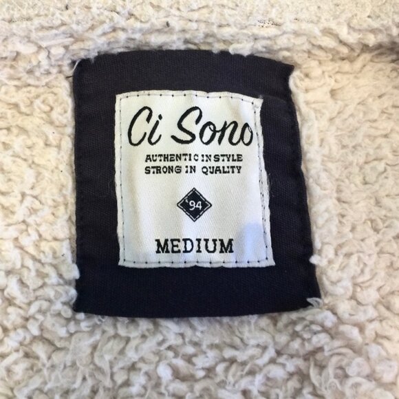 Ci Sono Quilted Riding Jacket sz Medium - Picture 7 of 7